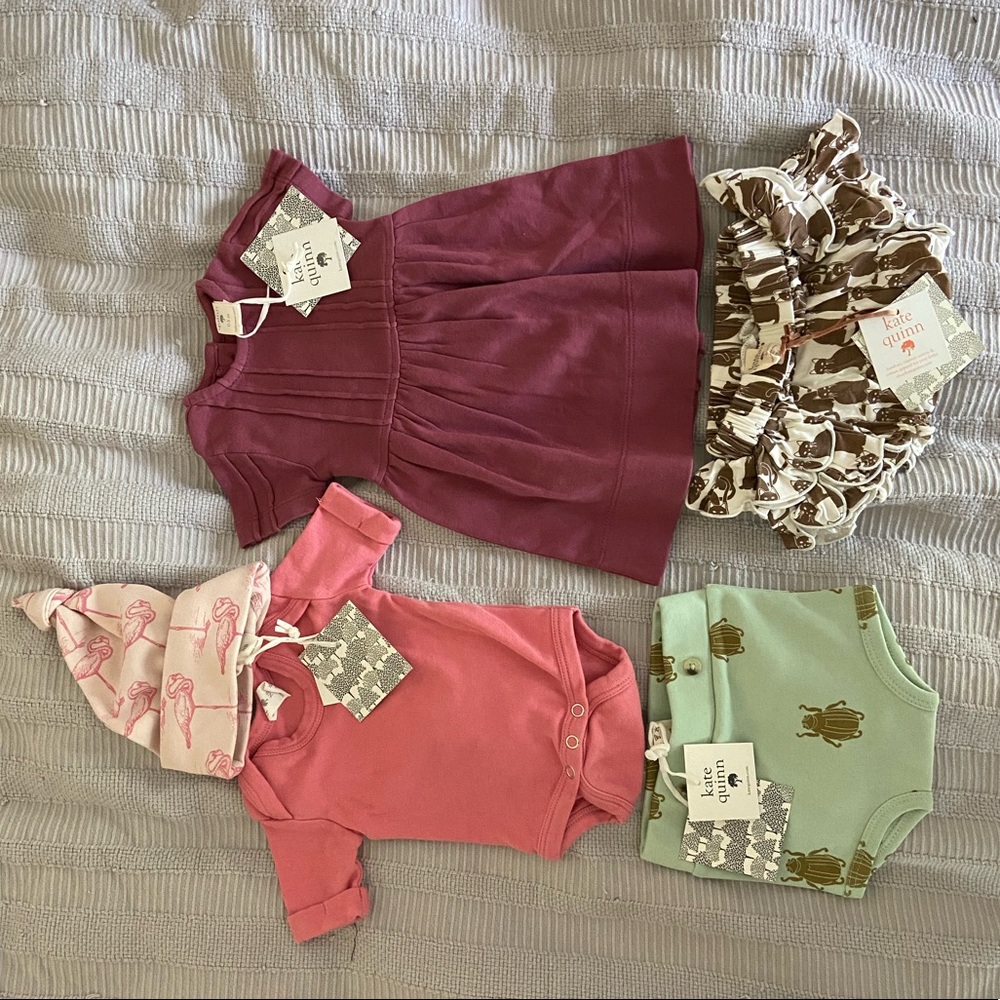 Kate Quinn NB & 0-3 Lot NWT and EUC